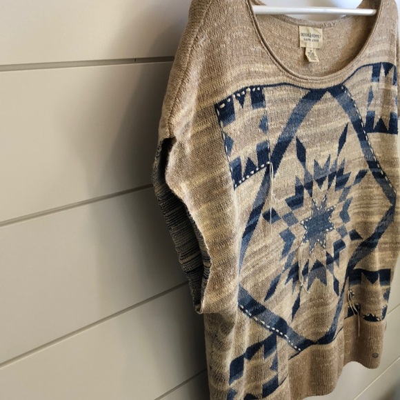 Boho chic loose fitted top by Raulph Lauren - Picture 3 of 5